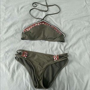 S Bikini Lab swimsuit top and bottom